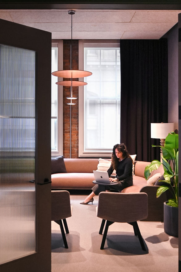 Argonaut office hybrid work stations and work surfaces that rivaling comforts of home.