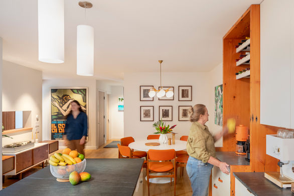 Hayes Valley House single family Victorian renovation with multi-story addition in San Francisco.