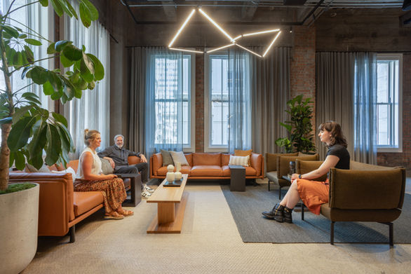 Argonaut office hybrid work stations and work surfaces that rivaling comforts of home.