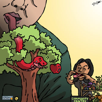 [Editorial Cartoon] Ang Mansanas