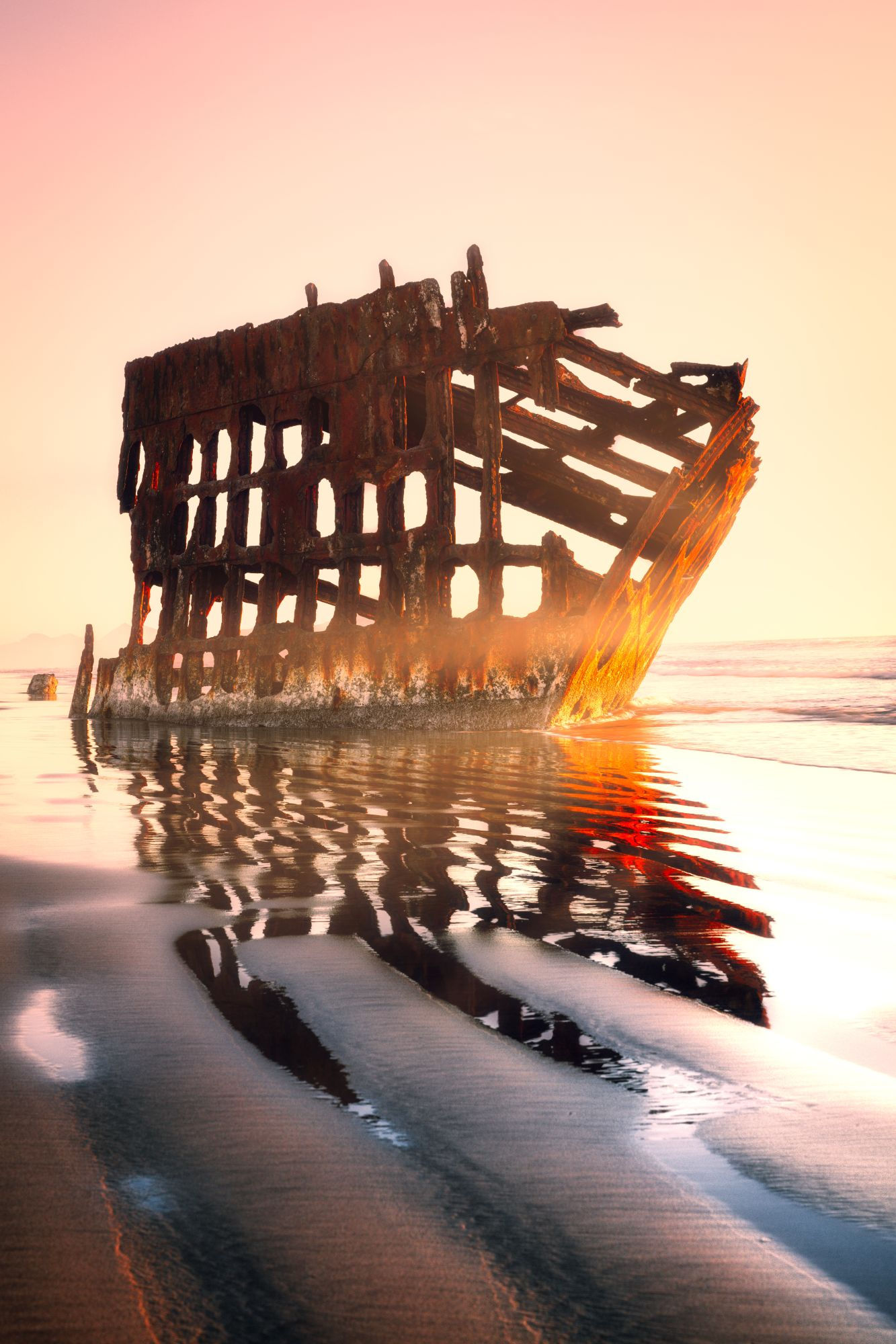 The Wreck of the Peter Iredale