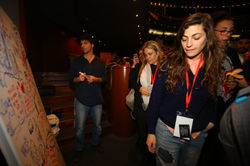 מאייר בהרצאה