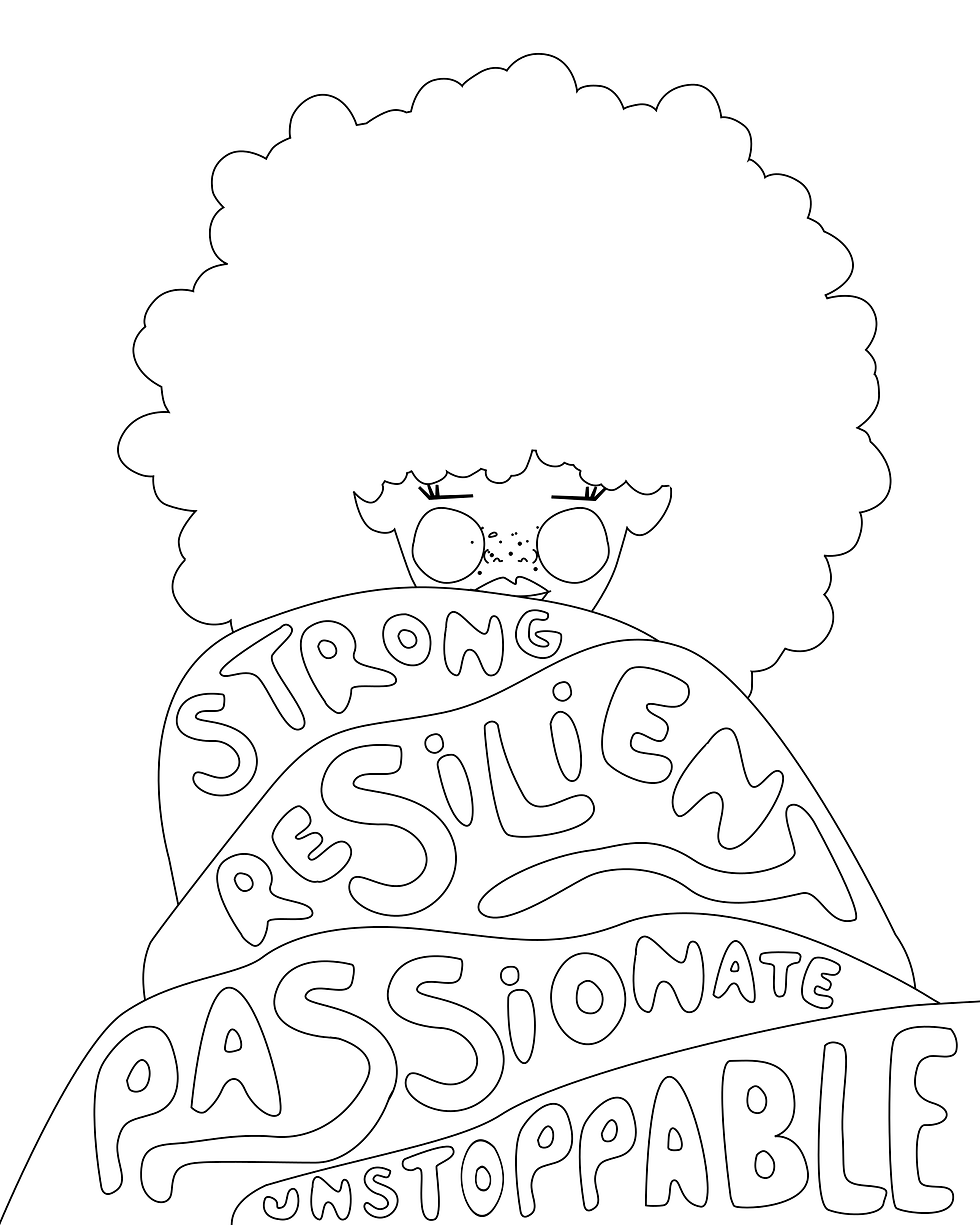RESILIENT Coloring Page Printable Sheisthis resilient-coloring-page-printable-sheisthis