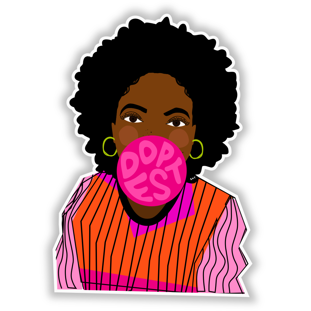 DOPEST - Sticker 3in