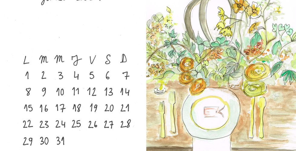 Juillet 2024 - La table