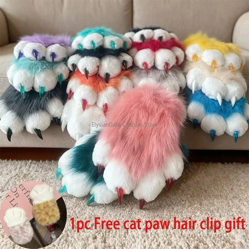 „Primal Paws“ – Flauschige Pfoten-Handschuhe für dein Tier-Self