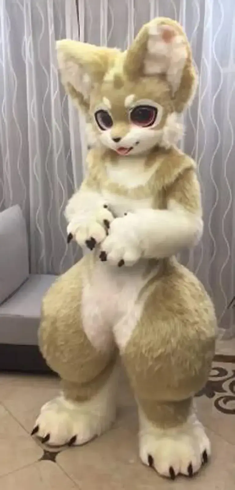 Fennec Fox Full-Fursuit (Sand Edition) – „Desert Breeze“