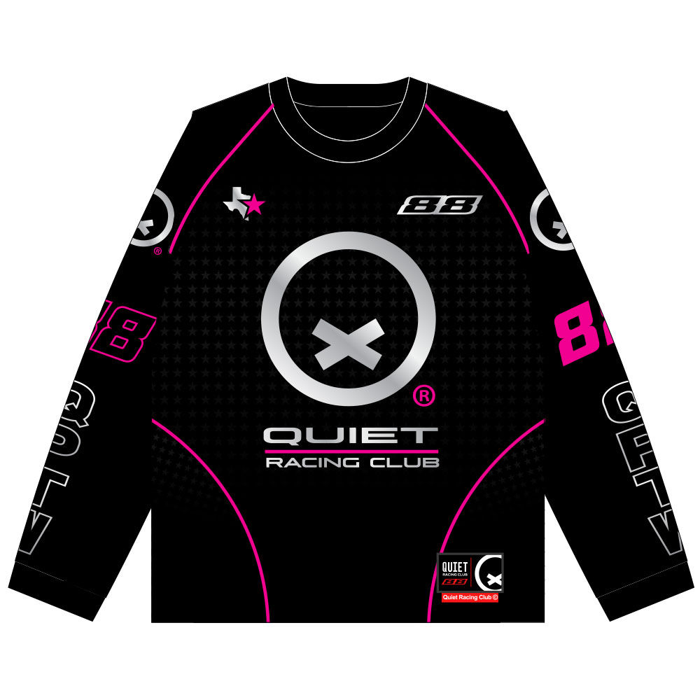 Quiet 88 Reflective Race Jersey [Pink]