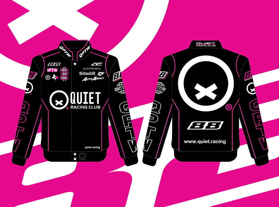 Quiet Racing Patch Quiet Pink Bundle! | Quiet Racing Club