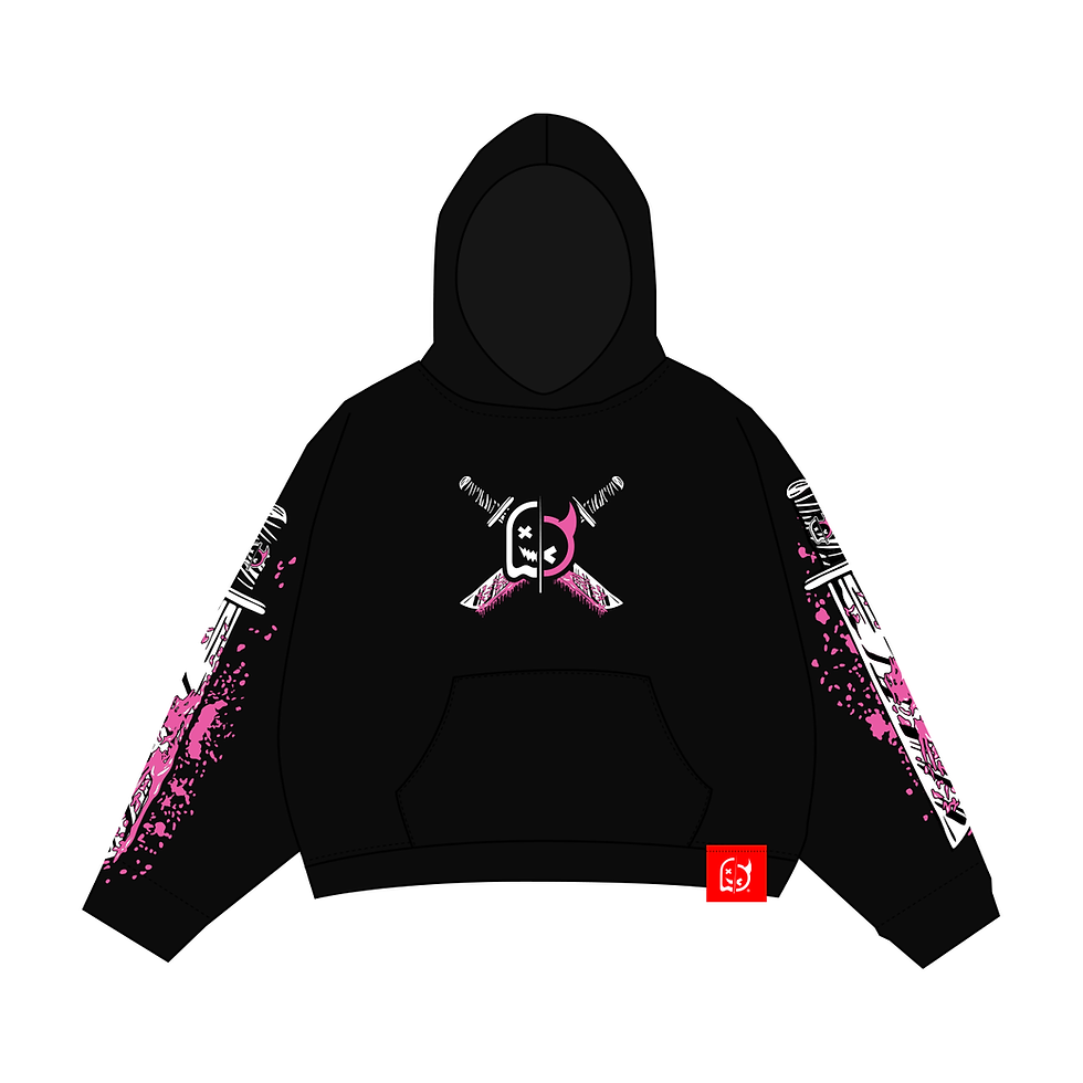 Thumbnail: Quiet x Ghost - Halloween Hoodie
