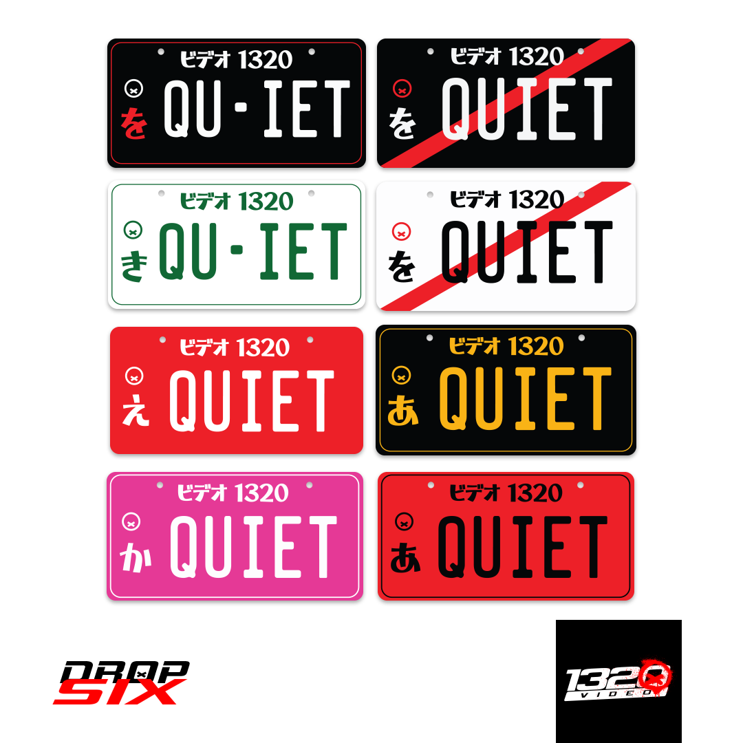 Quiet - JDM Plates