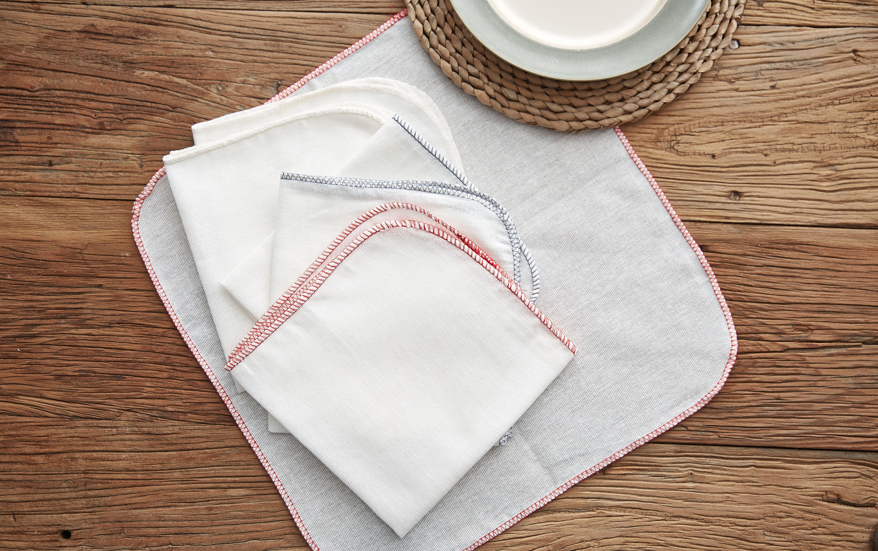 Silk Noil Kitchen Towel Set