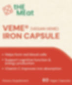 Thumbnail: VEME Iron Supplement Vegan Capsule 60s
