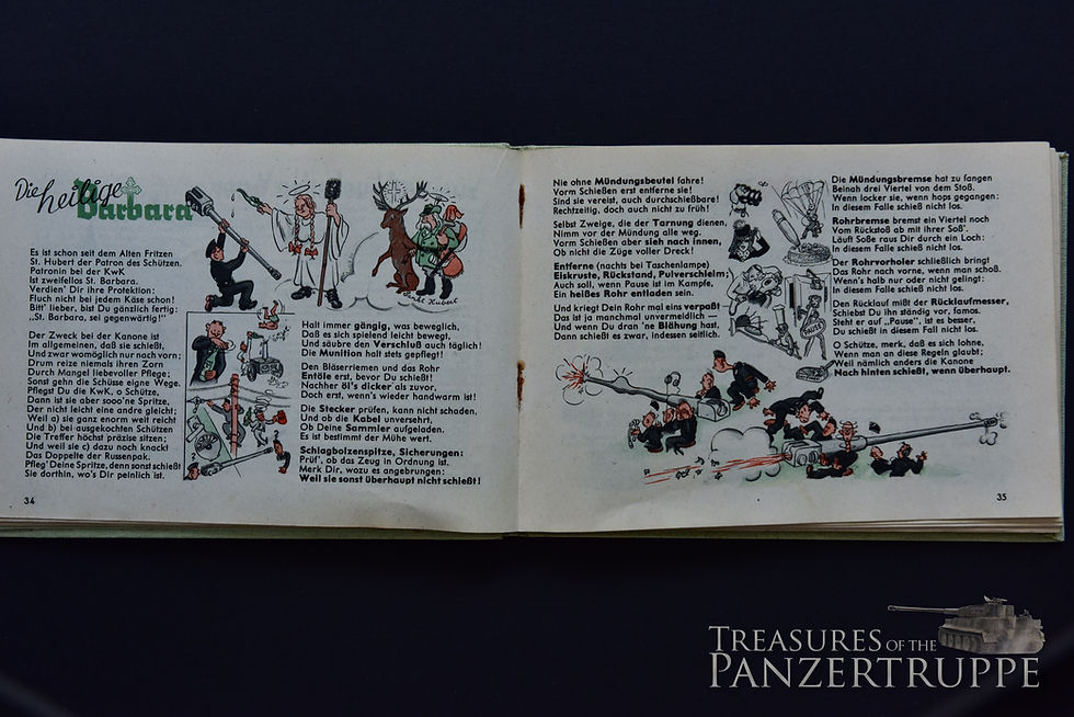Thumbnail: Panther-Fibel with the «Knüppel»-Game