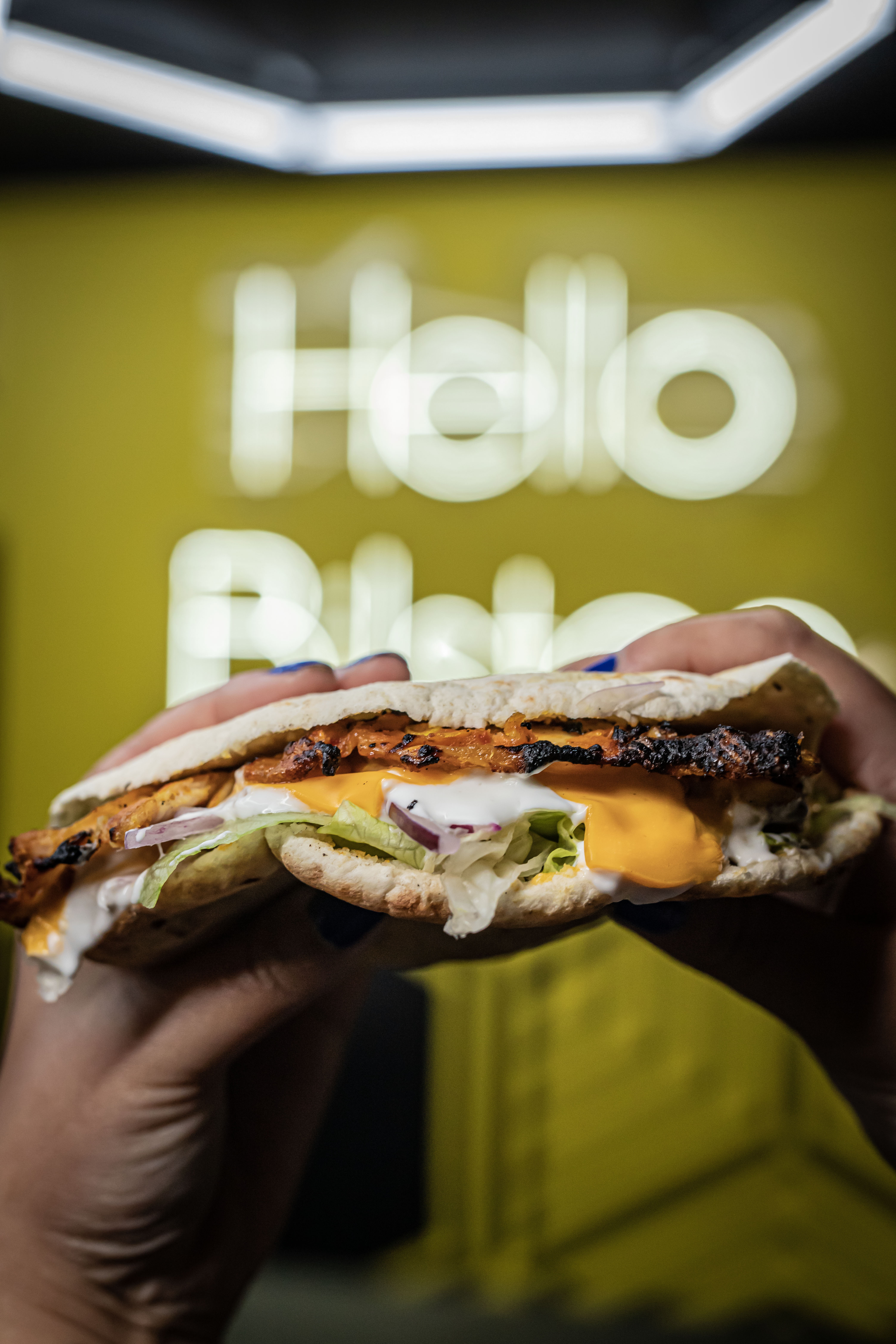 Arranged Food and Objects