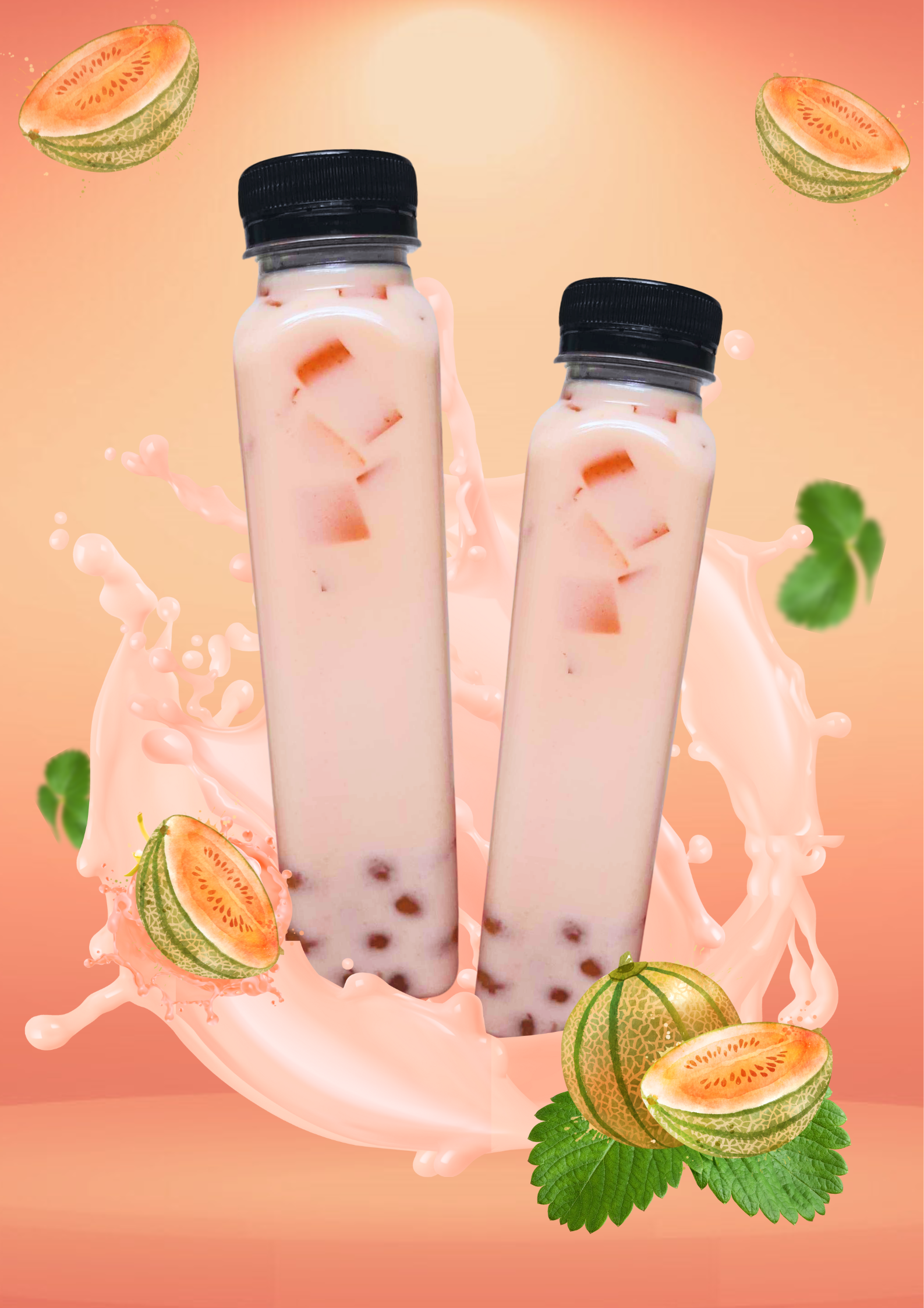 Melon Milk Jelly