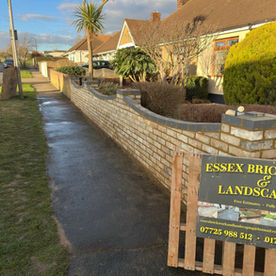 Residential pathway and landscaping sign