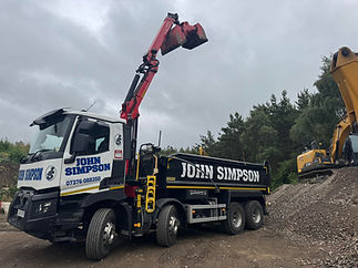 John Simpson Civils grab hire