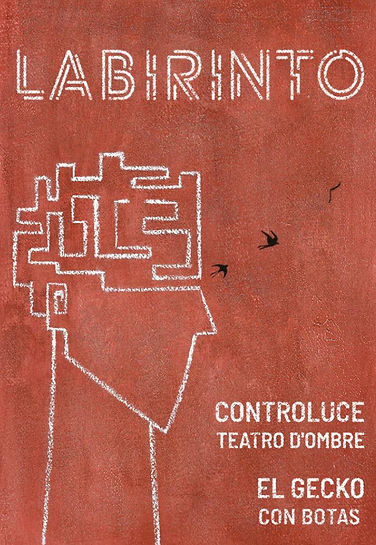 Laberinto, espectáculo de teatro de sombras, teatro adulto, teatro itinerante