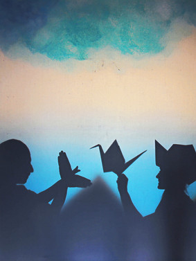 Espectáculo de títeres, origami y teatro de sombras para público familiar