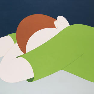 SOMEONE 2020 Oil on linen 150cm X 180cm (SOLD)