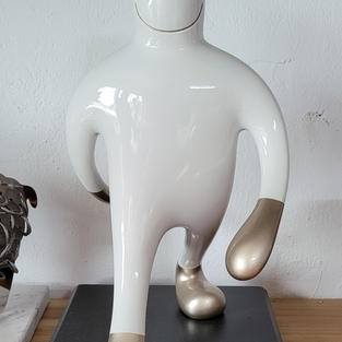 Choi Hanjin_Island Boy_22x33x36_Resin, Acrylic urethane_2020.jpeg