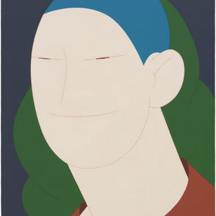 SOMEONE 2021 Oil on linen 77cm x 60cm