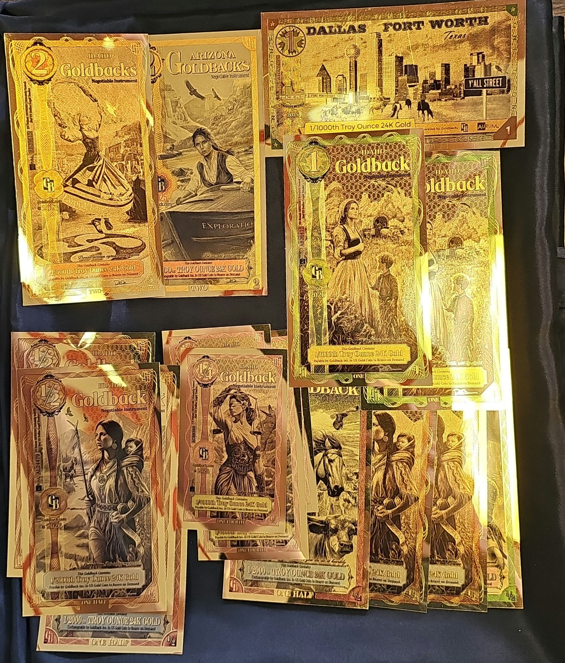 Gold Back Collection