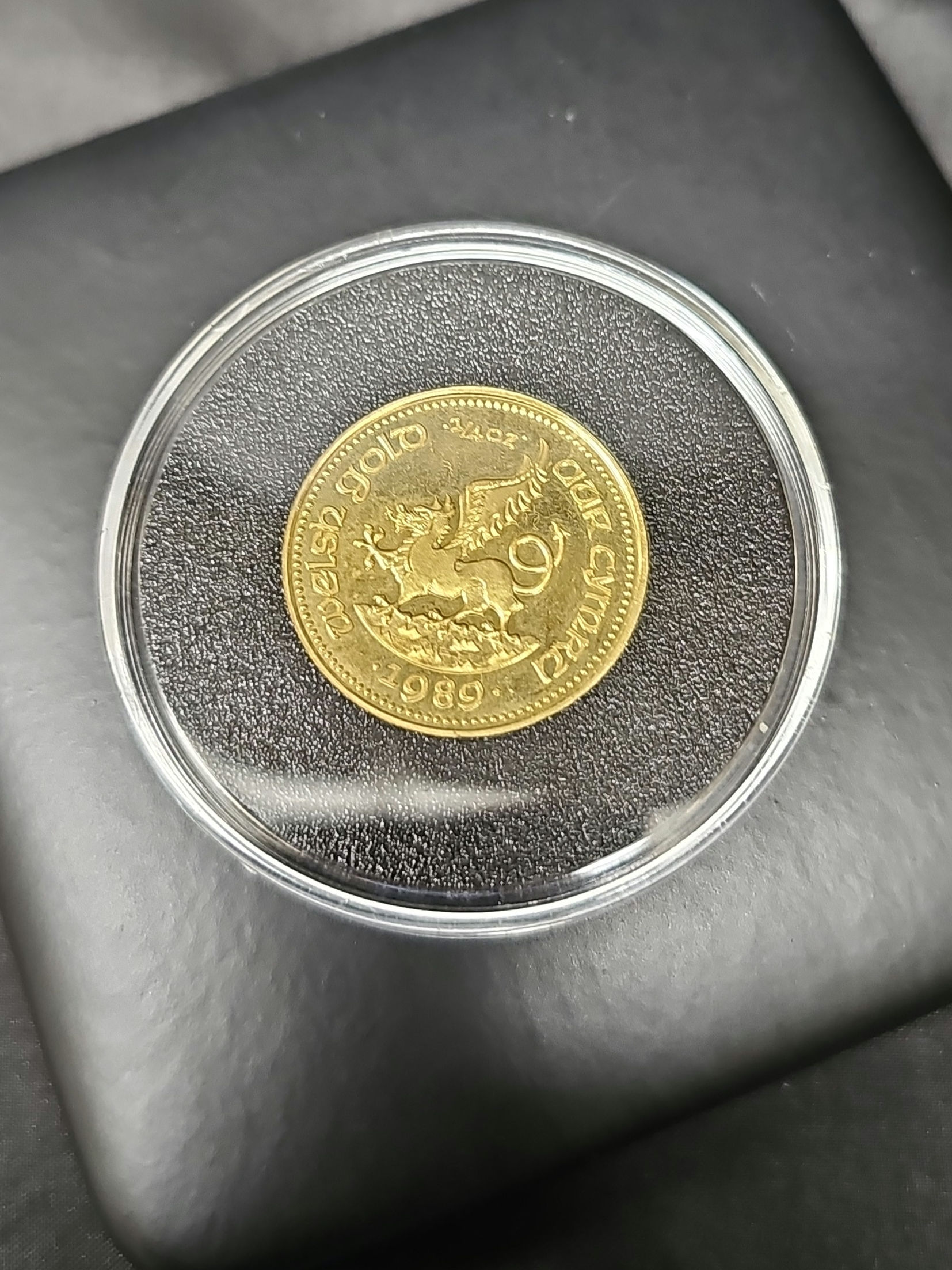 ¼oz 18ct Welsh Gold Coin RARE 7.89g