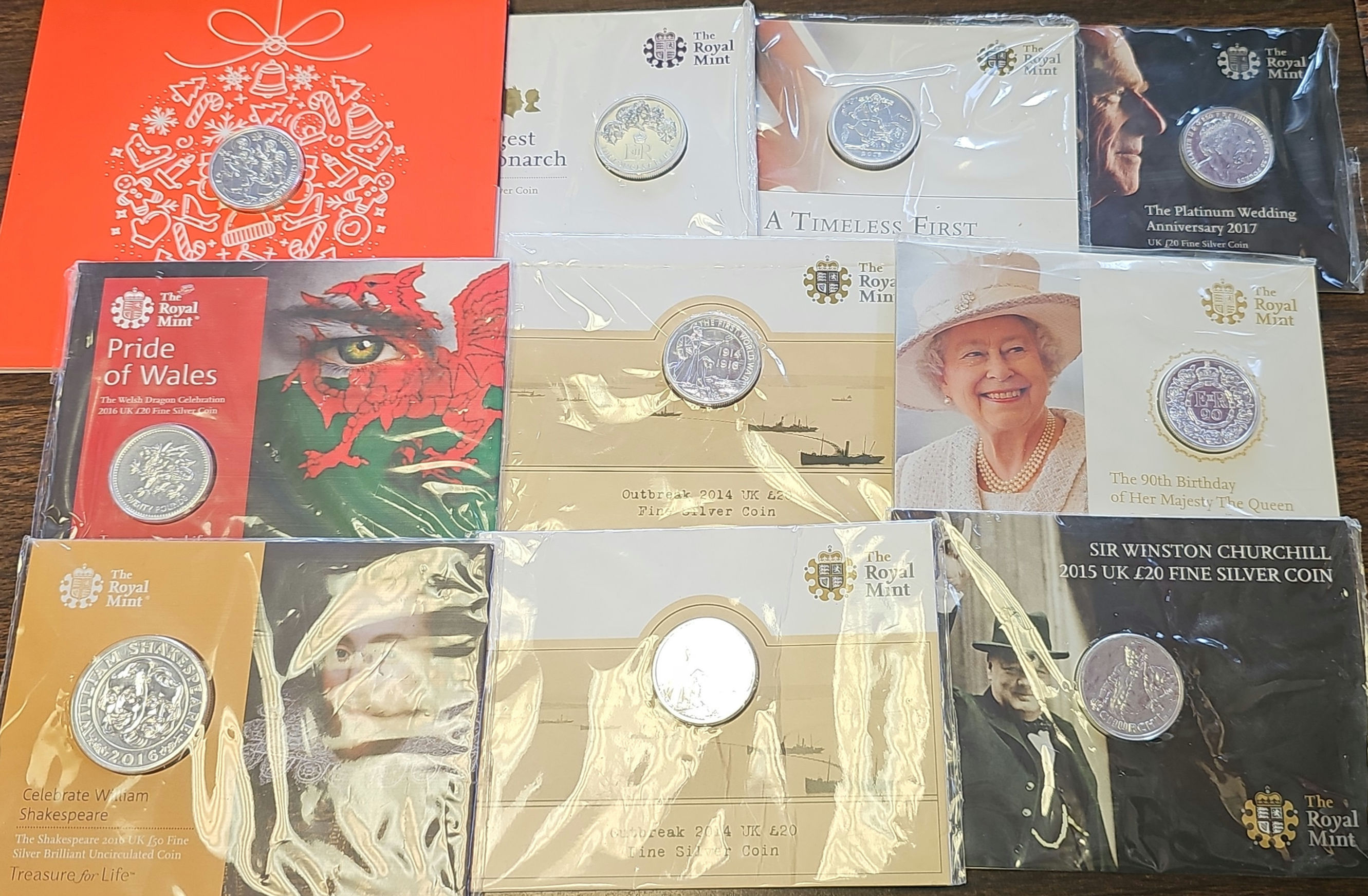 Pure Silver Coins Job Lot (172.3g)
