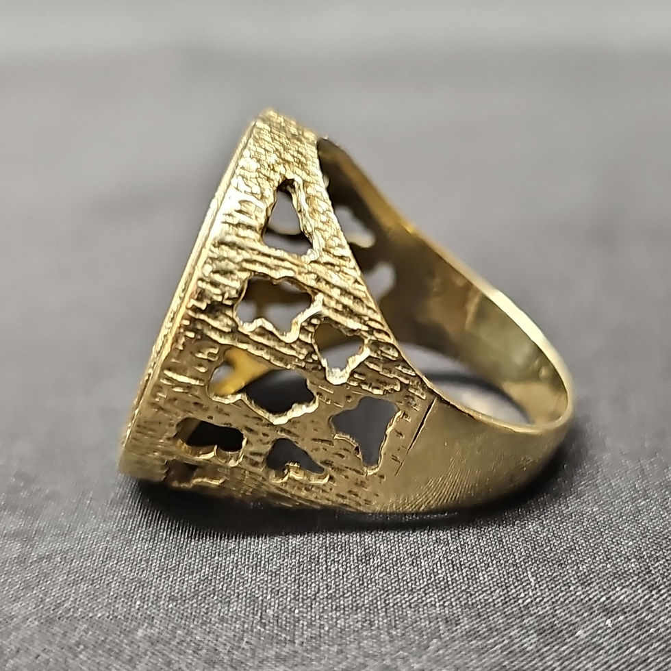 Thumbnail: 1903 22ct Gold Full Sovereign in 9ct Ring