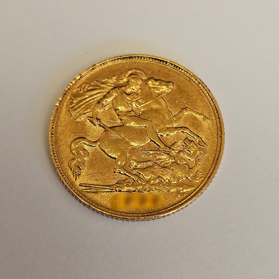 Thumbnail: Best Value Half Gold Sovereign Coin Mixed Dates