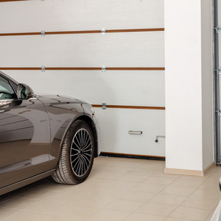 Car inside a Garage