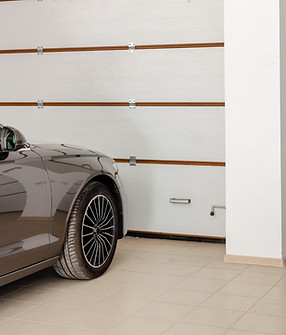 Car inside a Garage
