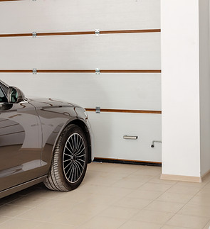 Car inside a Garage