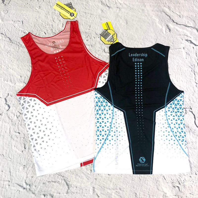 Thumbnail: Geometric｜Running Singlet | RV065