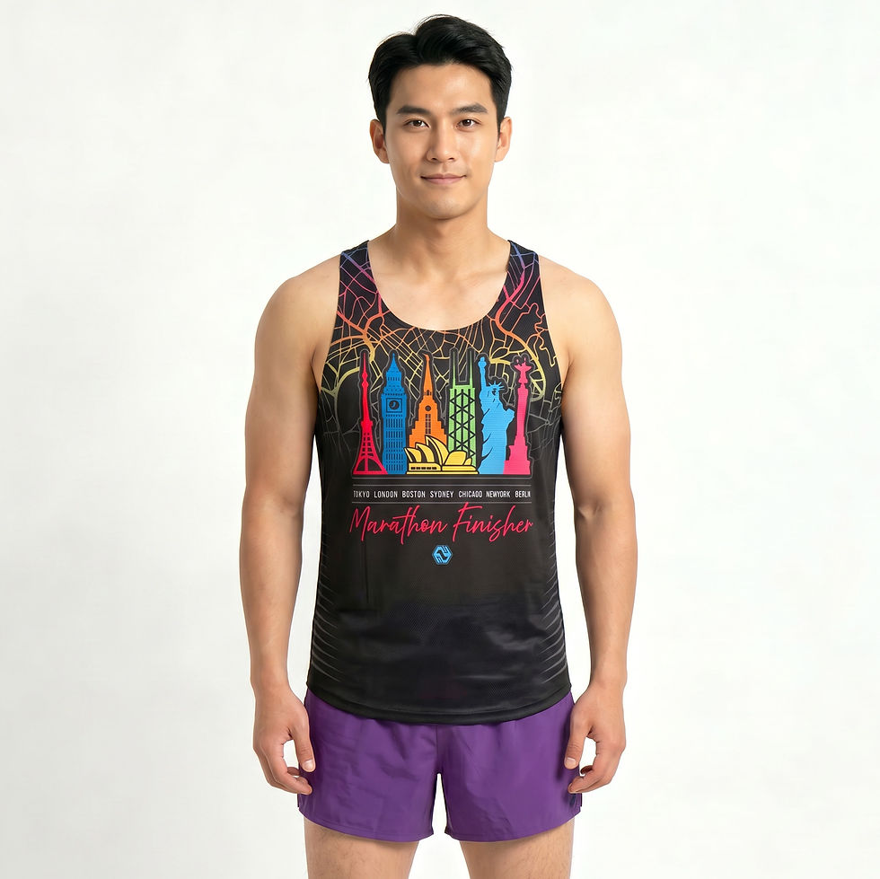 Thumbnail: Marathon Pro | Running Singlet & Tee | RV121 & CT51