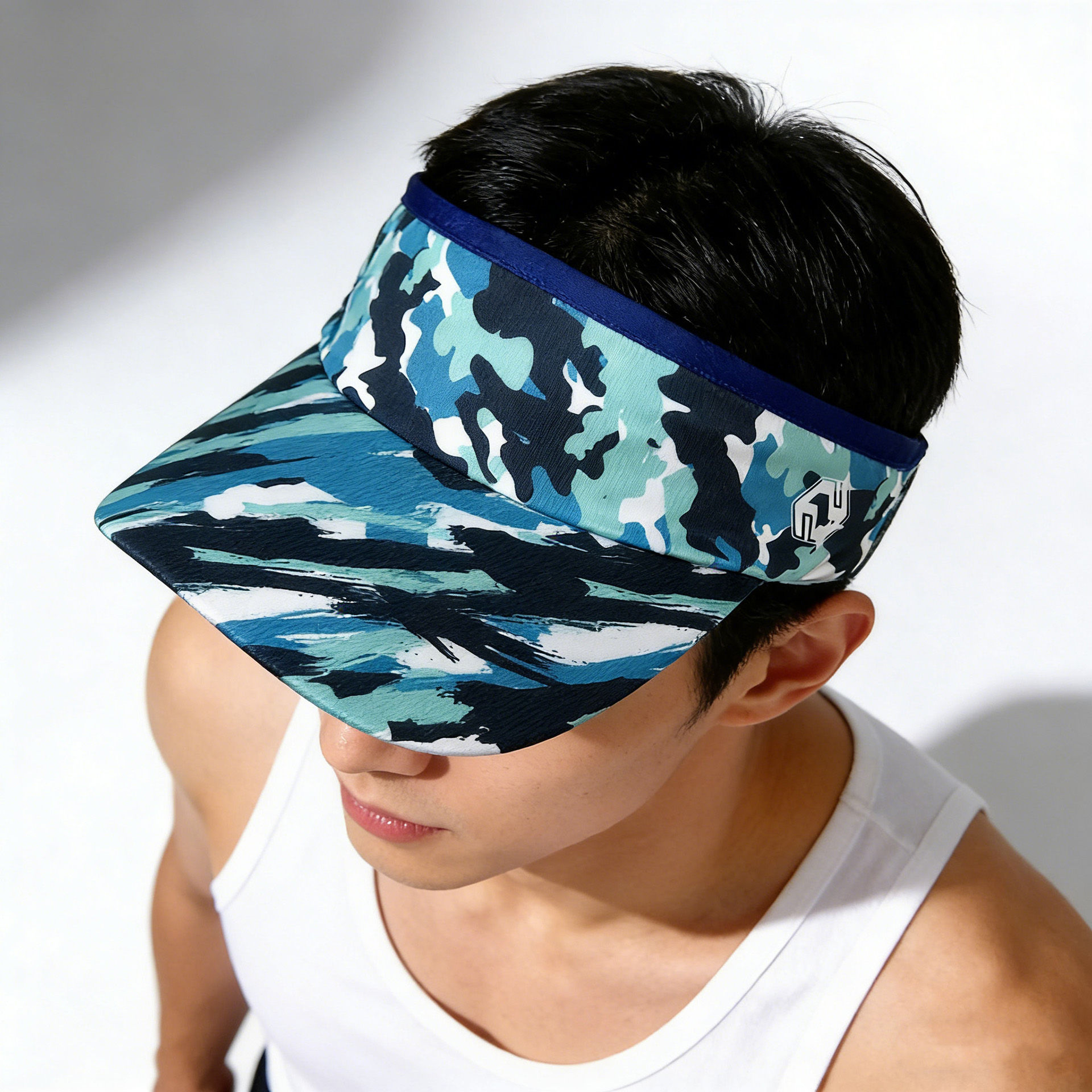 跑步帽 ｜潑墨圖案｜VS004