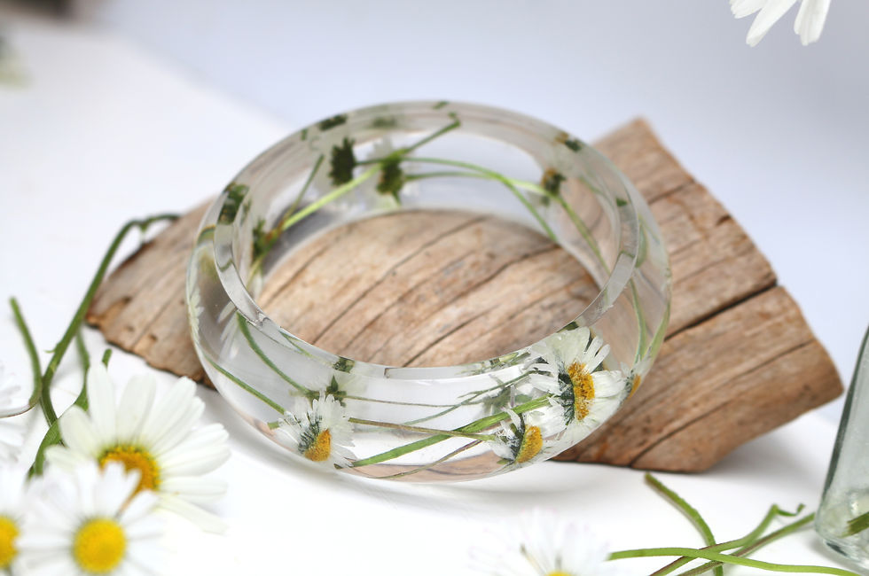 Thumbnail: Bespoke daisy chain bangle from your own flowers!