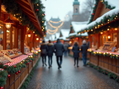 Scene from German Christmas Market