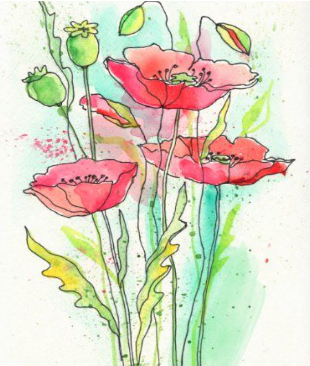 Ink & Watercolor Magic