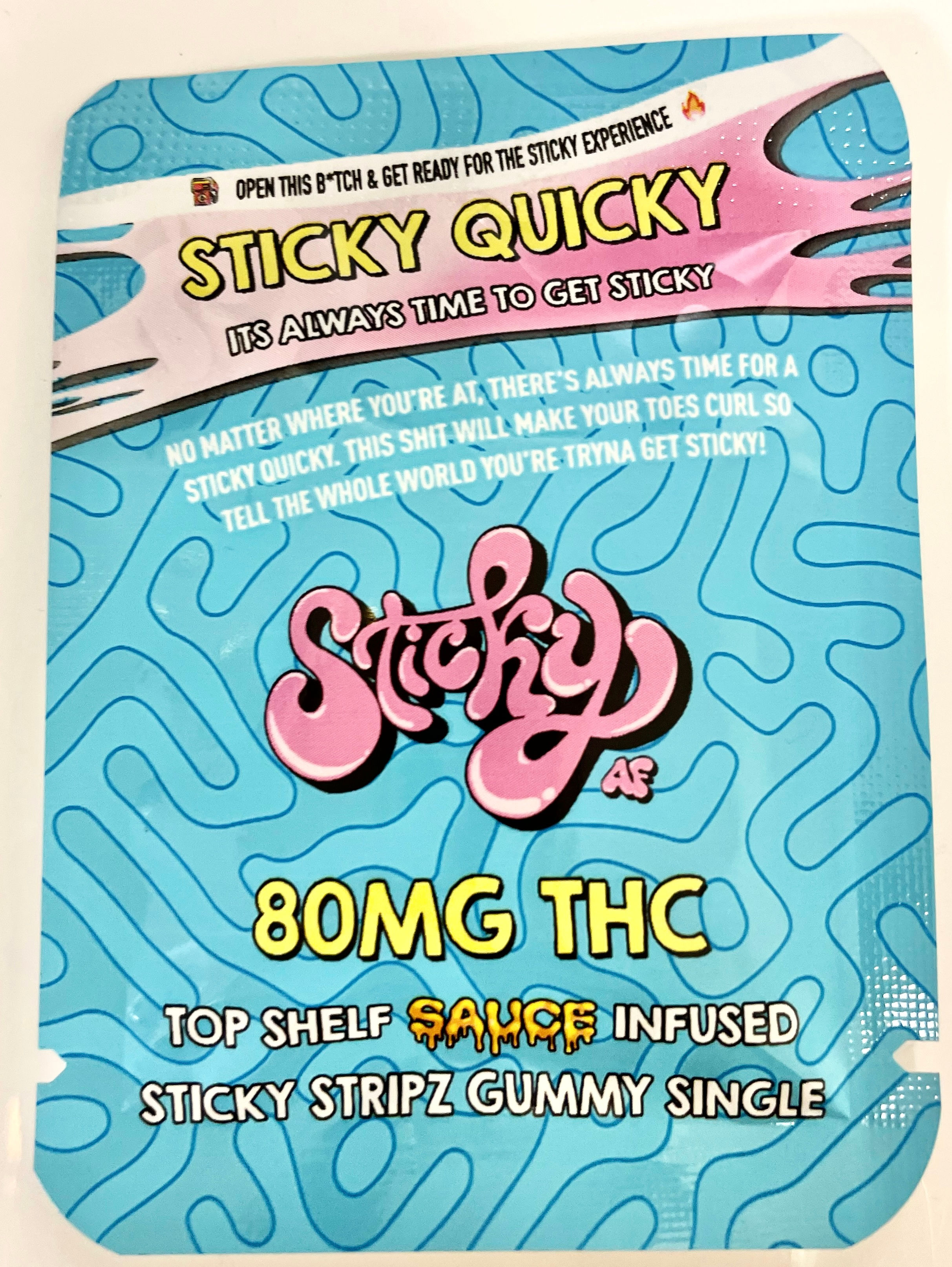 Sticky Quicky Gummy 80mg