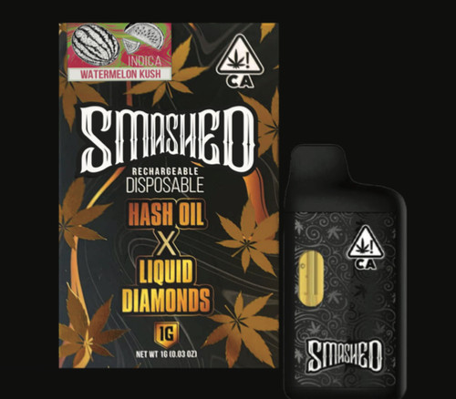 Smashed 1G Hash X Diamond Disposable | Transend Concierge