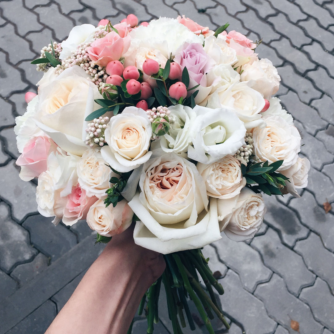 Нежный букет невесты