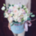 букет в коробке