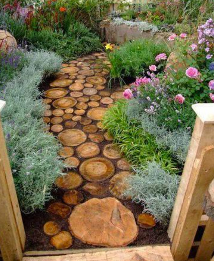 Sunny Perennial Garden