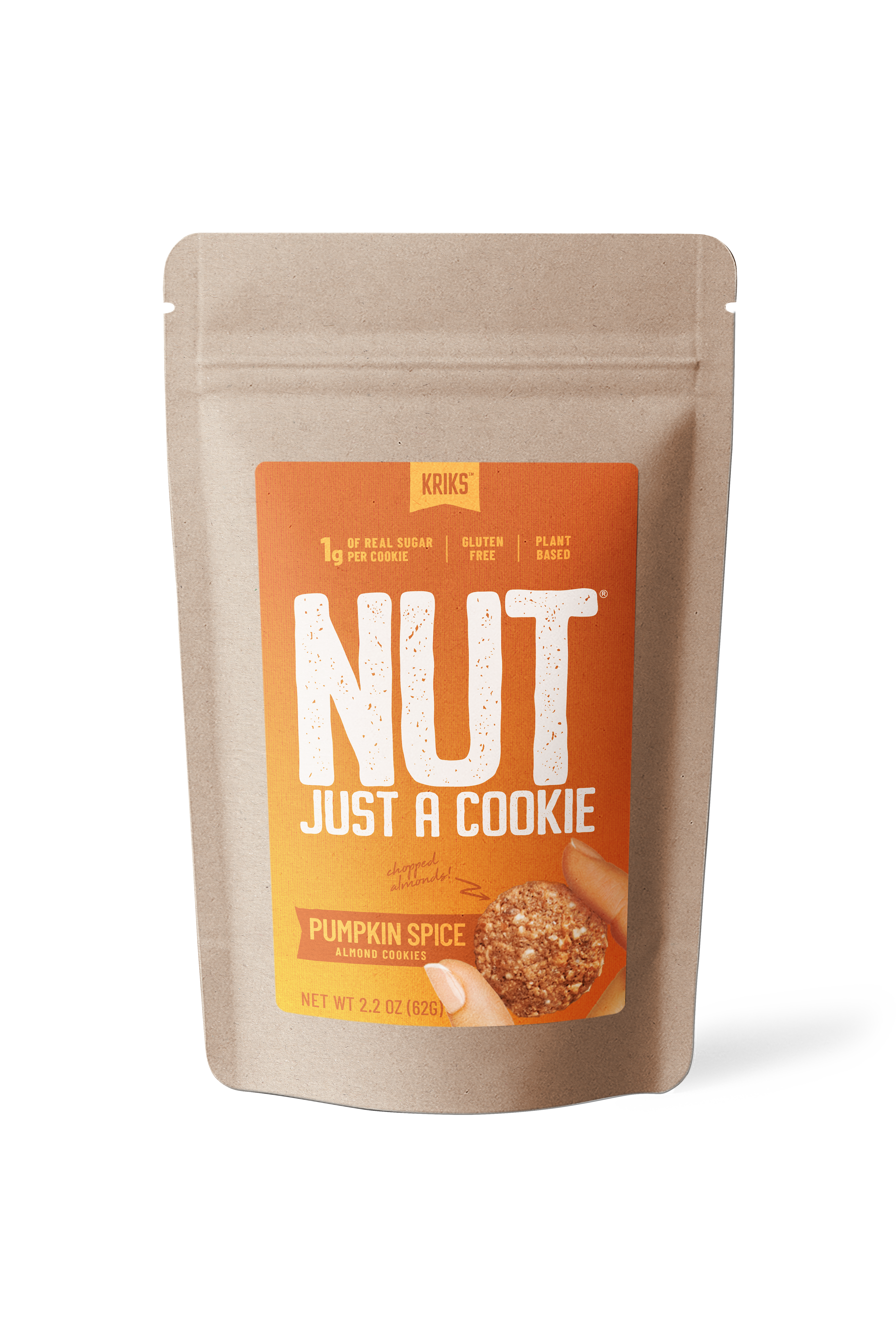Fall Edition - NUT JUST A COOKIE - Pumpkin Spice (6 bags)