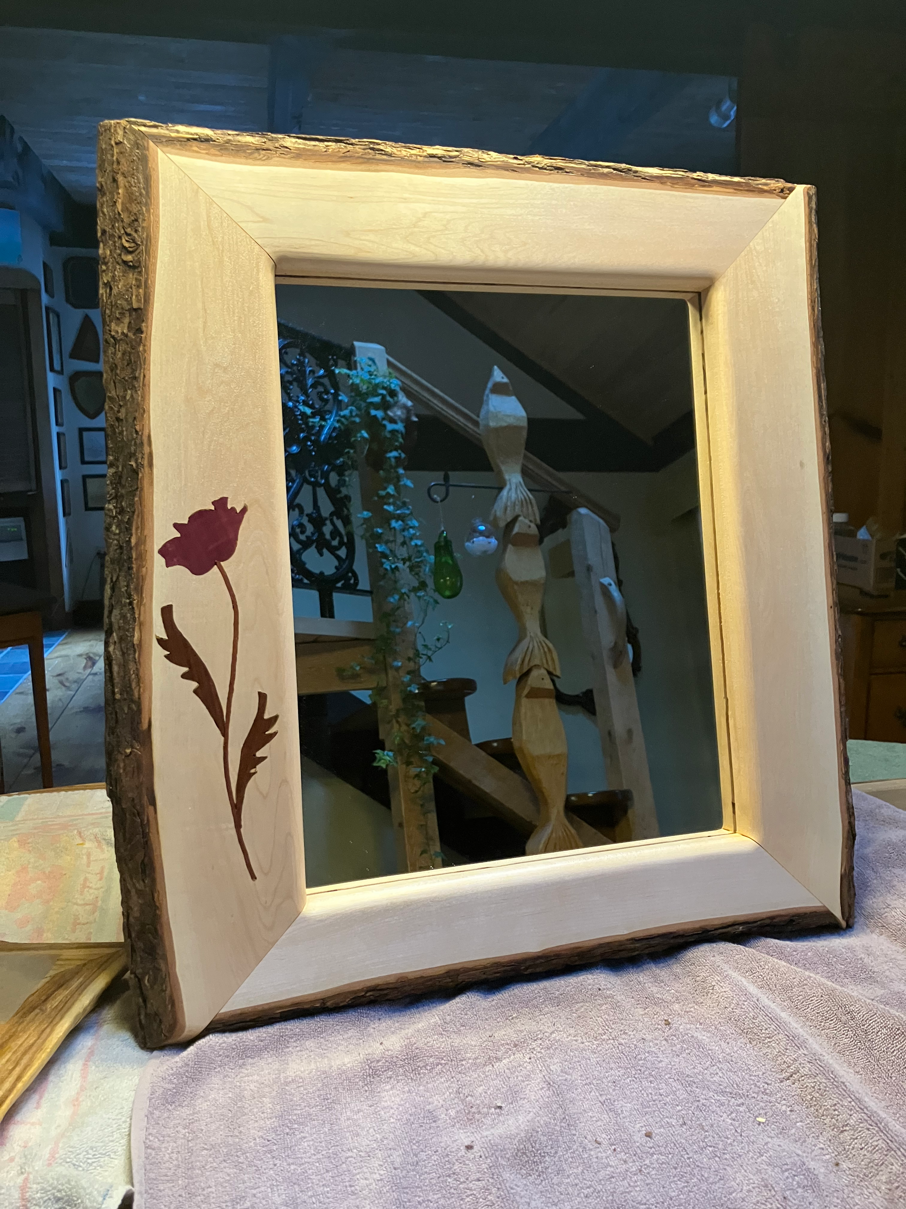 #  40.SOLD  23 1/2" X 22".  "Summer Breeze".