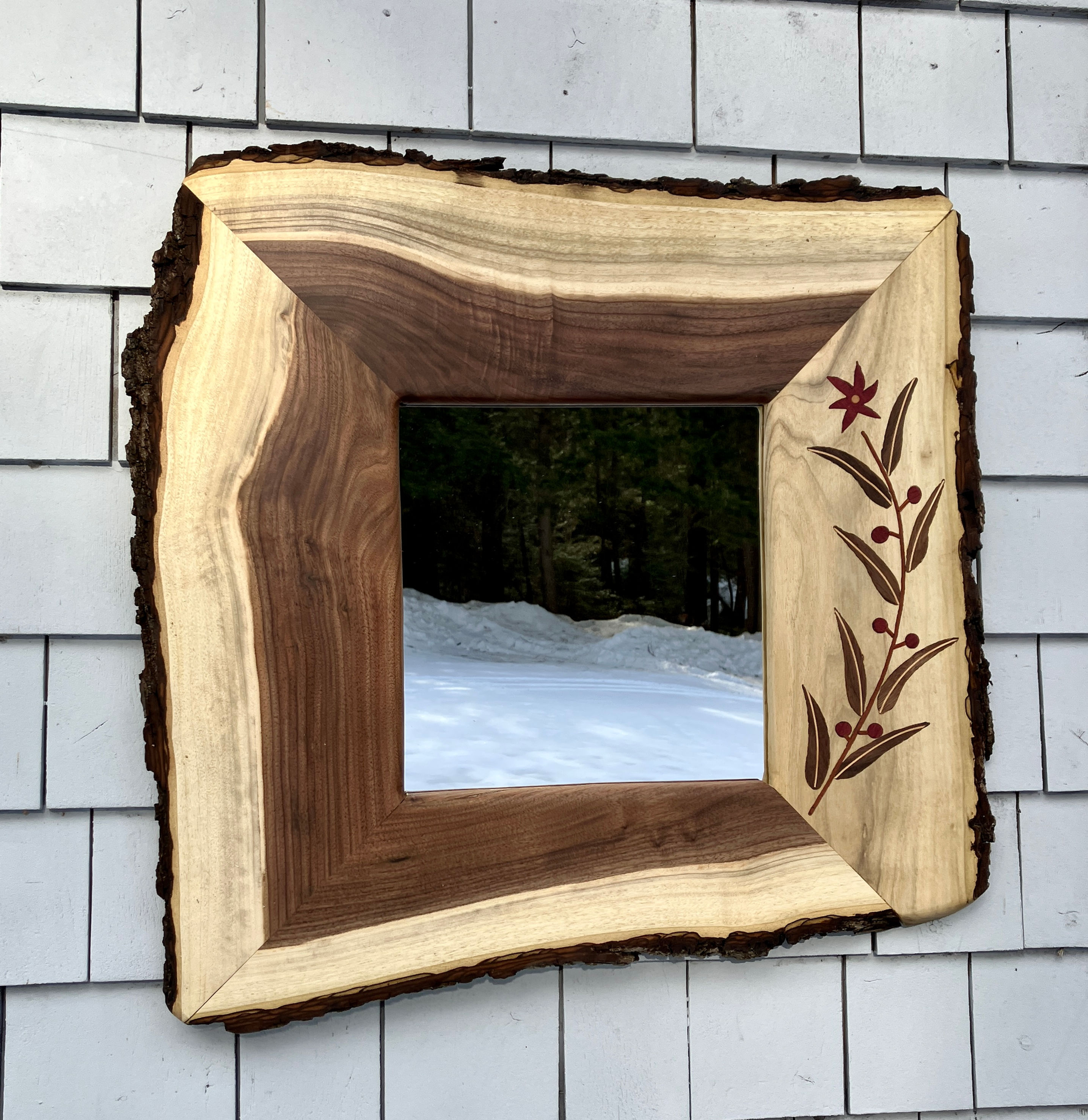 Karens Tree  #109  25" X 25" $595 or $495 picked up here or Maine summer shows.