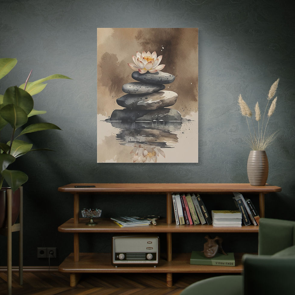 Thumbnail: Licht & Harmonie - Yoga Japon Zen Samurai Design